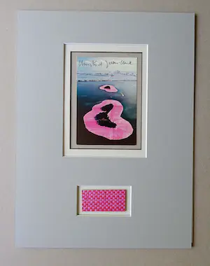 Christo - Project " Surrounded Islands " 1983 - inc. original stofmonster kopen? Bied vanaf 139!