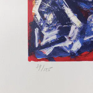 Theo Wolvecamp - Les Quatre Saisons, zeefdruk kopen? Bied vanaf 225!