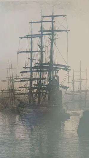 Antoon Derkzen van Angeren - Bark bij avond kopen? Bied vanaf 40!