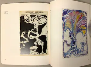 Pierre Alechinsky - "Zwart" 1978 - met Appel en Hugo Claus - "Alechinsky" 1993 - 2 Boeken kopen? Bied vanaf 70!