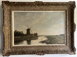 Aris Knikker - Molen aan het water kopen? Bied vanaf 200!