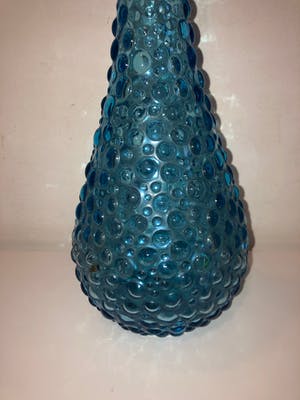 Empoli Glas - Blue Bubble Empoli Genie karaf kopen? Bied vanaf 20!