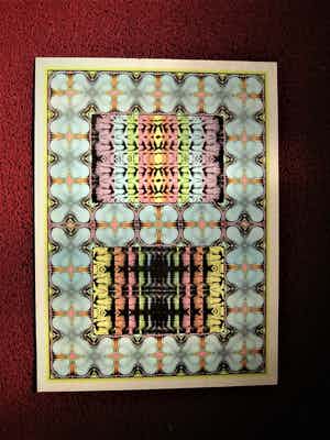 Shinkichi Tajiri - Prachtige potloodgesigneerde PoP-ArT offset litho -My secret garden I - 1975 verkocht voor € 10!