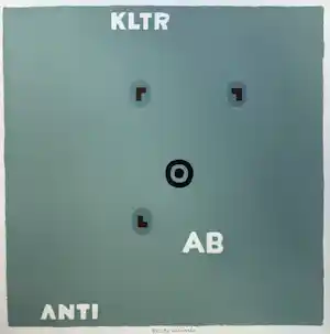 Buy Reinier Lucassen - handgesigneerde kleurenzeefdruk | 'KLTR AB ANTI'? Bid from 100!