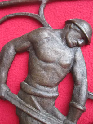 Brons (Onbekend) - Wand reliëf . kopen? Bied vanaf 60!