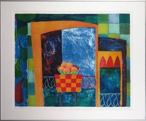 Fenneke van der Elst - Litho, Villa Fiorita - Ingelijst (Groot) kopen? Bied vanaf 1!