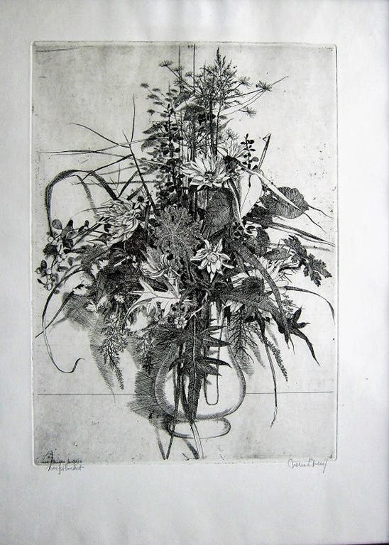 Renaat Veris - Renaat Veris museale ets herfstboeket kopen? Bied vanaf 125!