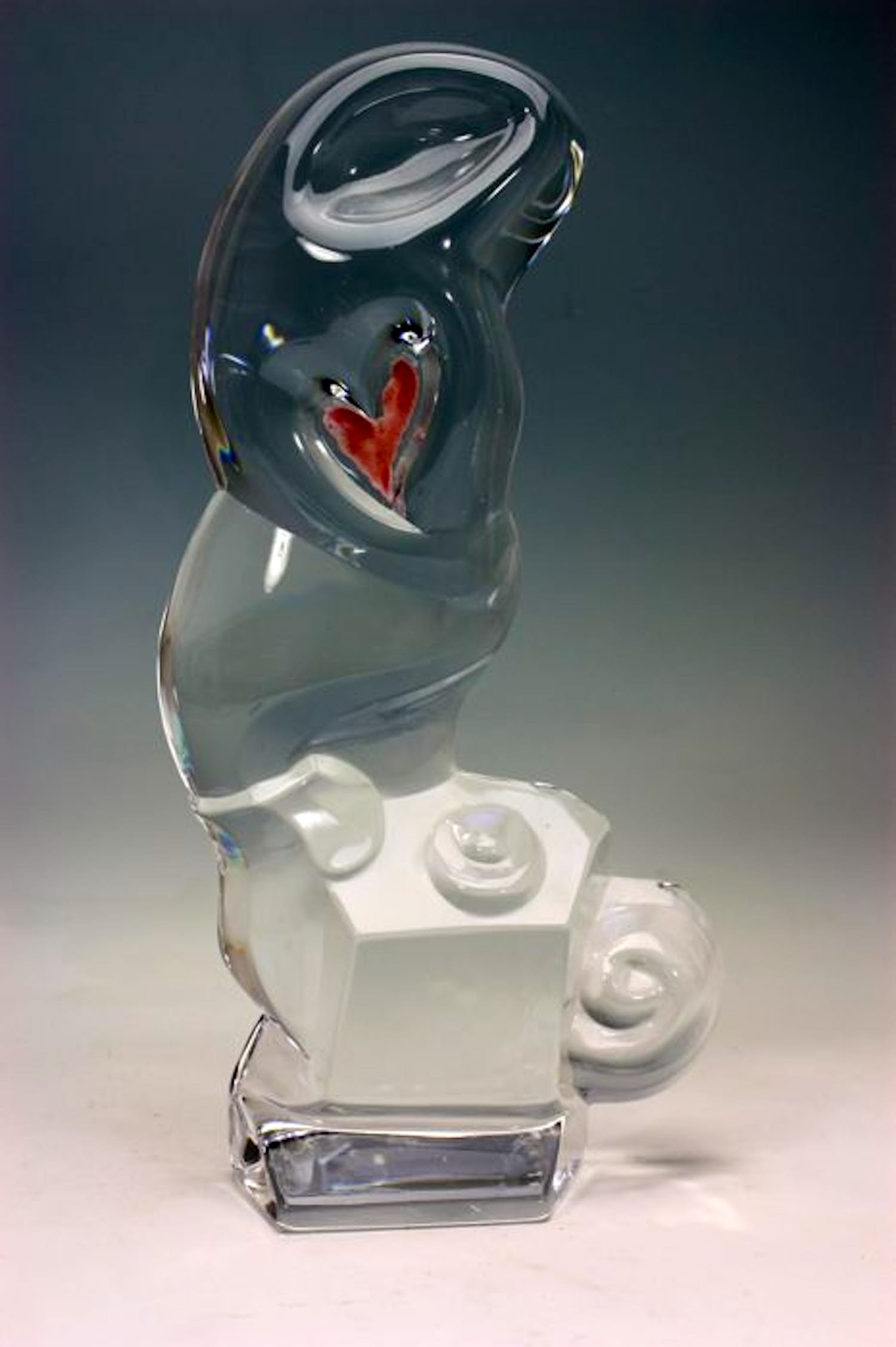 Royal Leerdam - Simsa Cho glaskunstbeurs jaarobject 1998 getiteld Sim-sa-la-bim verkocht voor € 60!