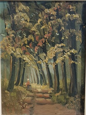 Jan Kelderman - Bosgezicht bij Garderen kopen? Bied vanaf 45!