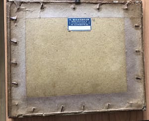 Adriaan Keus - Prachtige gesigneerde aquarel in de originele oude lijst. kopen? Bied vanaf 25!