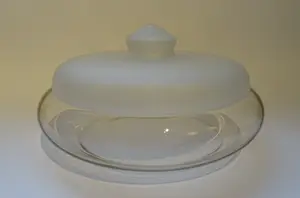 Glasblazerij Leerdam - Jacques Boon - koektrommel en bonbondoos kopen? Bied vanaf 50!