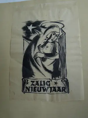 Jozef Bossaert - 63 Grafische werken in map , Thema: Kerst & Nieuwjaar kopen? Bied vanaf 1!