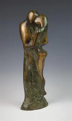 Jits Bakker - zeer groot gestileerd bronzen beeld kaufen? Bieten Sie von 1450!