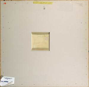 Eugene Brands - Gouache, White village - Ingelijst kopen? Bied vanaf 2200!