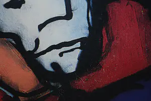 Herman Brood - Horen Zien Zwijgen - ingelijst canvas op spieraam kopen? Bied vanaf 50!