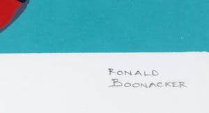 Ronald Boonacker - Zeefdruk, Joshua Tree National Park USA - Ingelijst kopen? Bied vanaf 70!