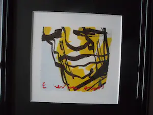 Herman Brood - Ingelijste zeefdruk: Portret 1 kopen? Bied vanaf 60!