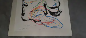 Karel Appel - Duo Pour Pinceau et Crayon - Au vieux vélo kopen? Bied vanaf 275!