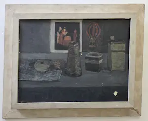 Han Mes - Stilleven met objecten. 1963. kopen? Bied vanaf 129!