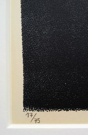 Hans Hartung - Abstracte compositie, litho (mooi ingelijst) kopen? Bied vanaf 375!