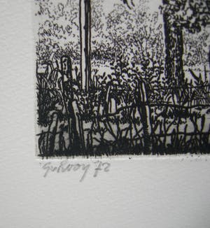 Gerard van Rooy - 'Wilg', bomen bij het huisje van Dirkje Kuik in Wouterswoude kopen? Bied vanaf 15!