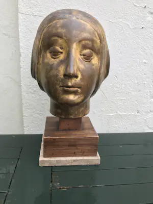 Elmar Dietz - gesigneerde houten sculptuur van Elmar Dietz kopen? Bied vanaf 300!