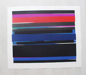 Philippe Morisson - "Distances" - Farbserigraphie - handsigniert - Auflage von 175 kopen? Bied vanaf 120!