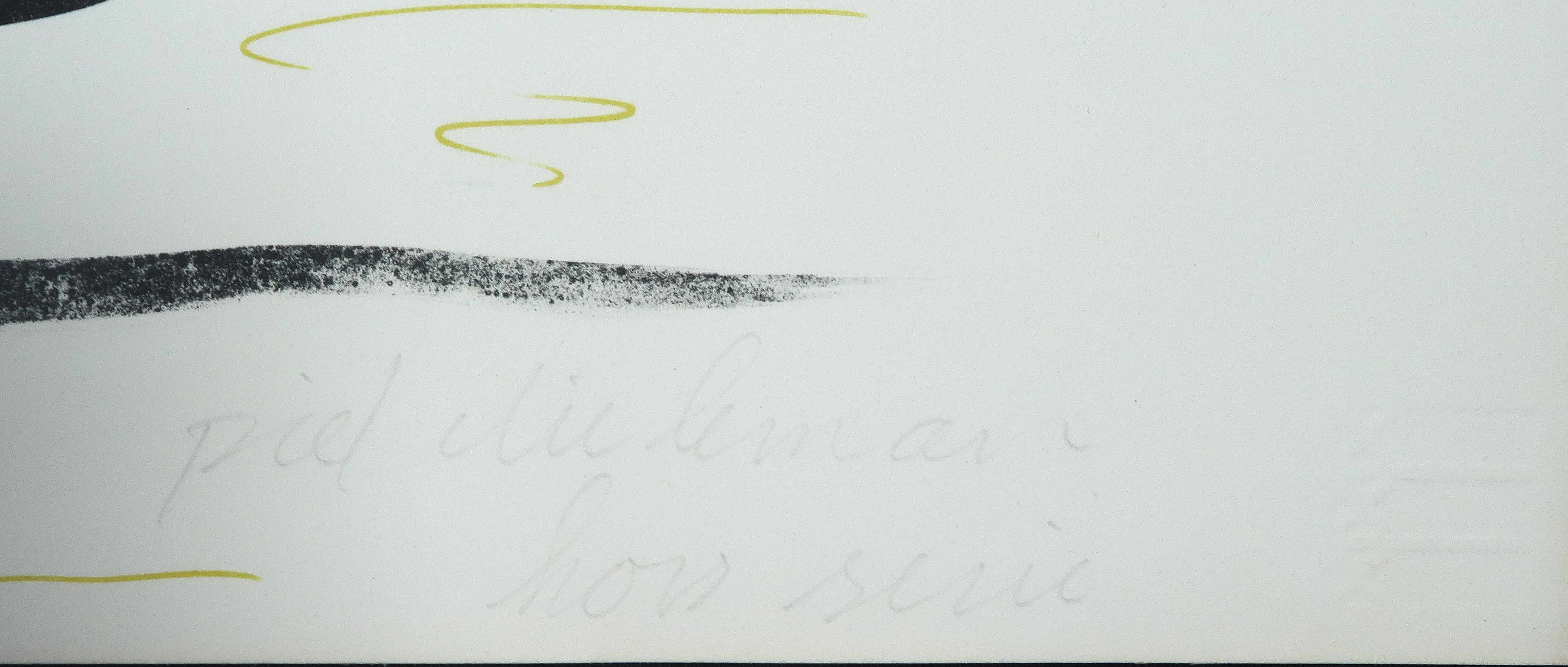 Piet Dieleman - Litho, Laaghangende wolken kopen? Bied vanaf 50!