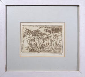 Frans Simons - Ets, Religieuze voorstelling kopen? Bied vanaf 1!