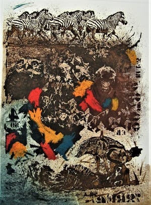 Simon Koene - Kudde zebra's kopen? Bied vanaf 30!