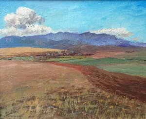 Flip Hamers - C5234-3, Frans landschap, 23 augustus '87 kopen? Bied vanaf 150!