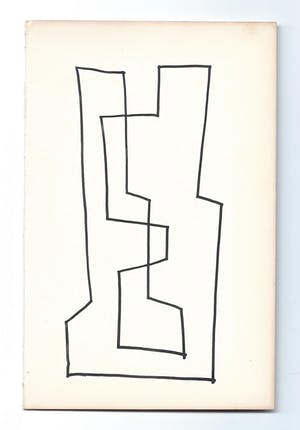 Siep van den Berg - compositie uit gesigneerd schetsboek kopen? Bied vanaf 1!