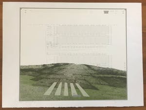 Martin R. Baeyens - Mooie zeefdruk - Gesigneerd - 15/60 kopen? Bied vanaf 75!