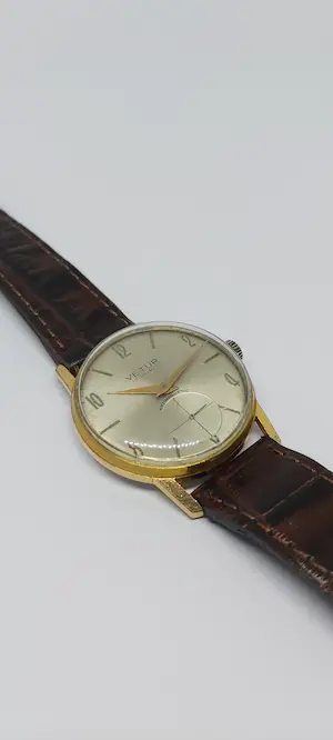 Vintage Vetur Gold Plated Heren Horloge 1970 kopen? Bied vanaf 115!