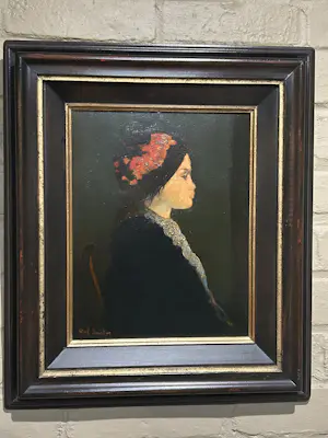 Staf Beerten - Portret van een jong meisje kopen? Bied vanaf 175!