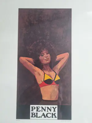 Peter Blake - Wrestlers- 'Penny Black kopen? Bied vanaf 425!