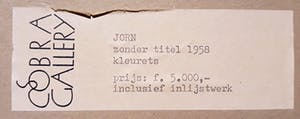 Asger Jorn - Compositie, 1959, ets (ingelijst) kopen? Bied vanaf 595!