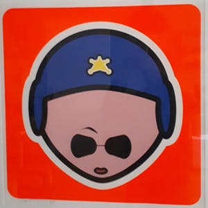 Ottograph - Zonder titel (man met blauwe helm) kopen? Bied vanaf 40!