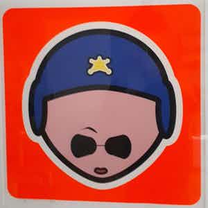 Ottograph - Zonder titel (man met blauwe helm) verkocht voor € 40!