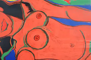 Corneille - Femme allongée - Zeefdruk - 120x120 cm - Gesigneerd - Ingelijst - 1995 kopen? Bied vanaf 1200!