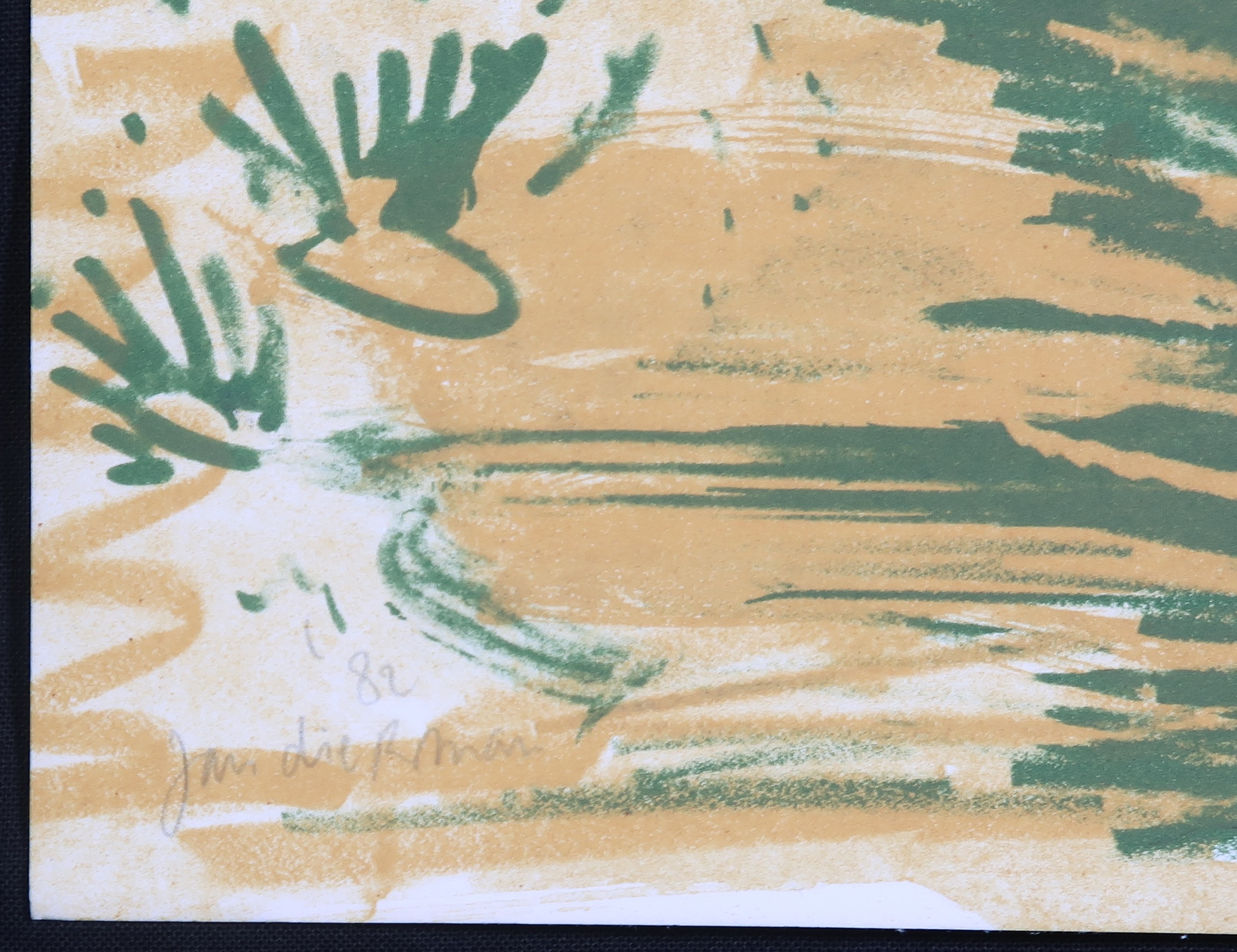 Jan Dierman - Litho, De vraag van nut of schade kopen? Bied vanaf 1!