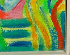 Joe Wols - Acryl op doek, Tweeluik - ingelijst kopen? Bied vanaf 1!