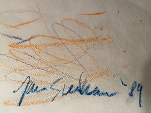 Jan Sierhuis - Acryl/Krijt op geschept papier kopen? Bied vanaf 1!