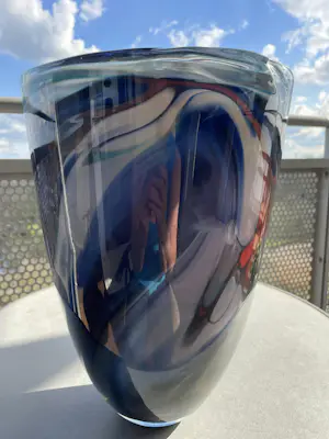 Misha Ignis - XL Unique glas object “ Nocturno Dream” kopen? Bied vanaf 650!