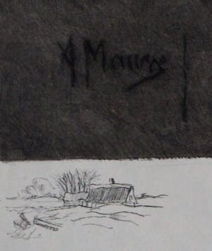 Henri Koetser - Litho: Schaapsherder met schapen kopen? Bied vanaf 45!