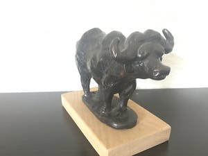 Brons (Onbekend) - Buffel - Os kopen? Bied vanaf 10!