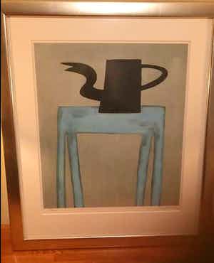 Klaas Gubbels - Theepot op tafel verkocht voor € 300!