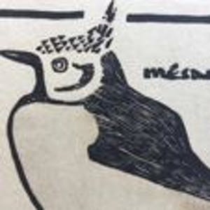 Niet of onleesbaar gesigneerd - Mesange Hupee - kuifmees kopen? Bied vanaf 10!