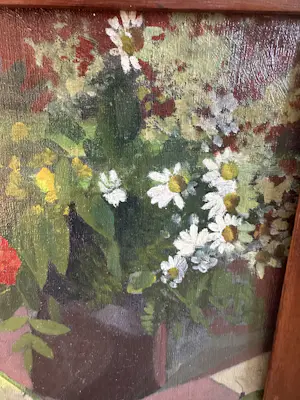 Joop Willems - Fruit en bloemen stilleven kopen? Bied vanaf 135!