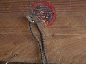 Andries Verleur - Groot olieverfschilderij, Landschap met schaapskooi – ingelijst – 1917 kopen? Bied vanaf 1!